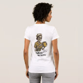 面白いTシャツデザイン Tシャツ (裏面フル)