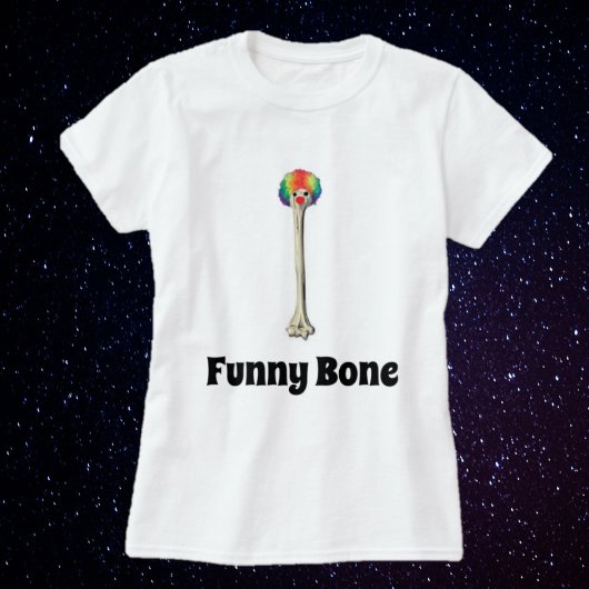 面白いTシャツ - ひょうきん骨Tシャート Tシャツ