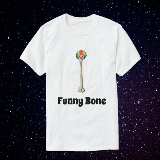 面白いTシャツ - ひょうきん骨Tシャート Tシャツ