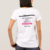 面白いTシャツ(マジで) Tシャツ (裏面)