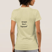 面白いTシャツ Tシャツ (裏面)