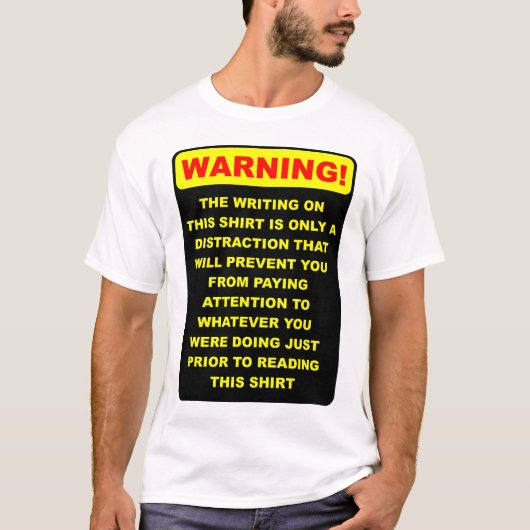 面白いTシャツ Tシャツ (正面)