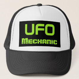 面白いUFOエイリアン メンズ メカニックハット ギフト キャップ