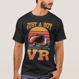 面白いVRゲーマーの友達 Tシャツ