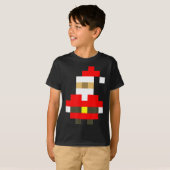 面白いXelサンタクロース父クリスマス Tシャツ (正面フル)