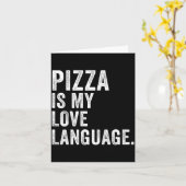 面白いZzaは私の愛の言葉、面白い反バレンタイン カード (黄色い花)