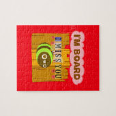 面白くないよ。寂しいよ。退屈なんだ。 ジグソーパズル (横)