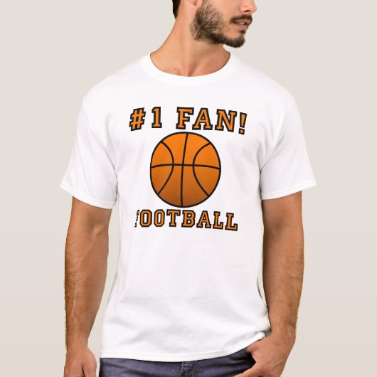 面白くないサッカー ファン Tシャツ (正面)
