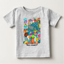 面白くない！ベビーボーイTシャツ