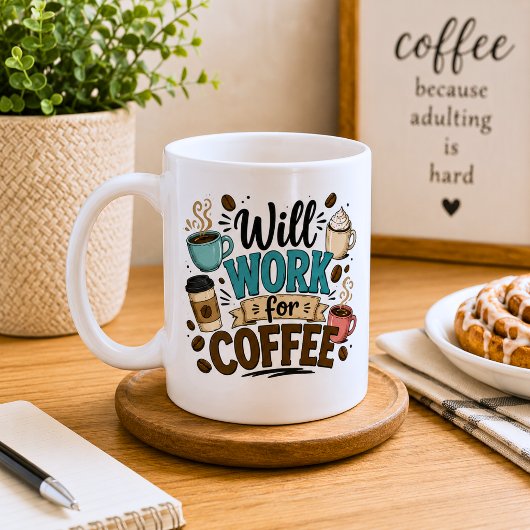 面白ければコーヒーでいいです コーヒーマグカップ