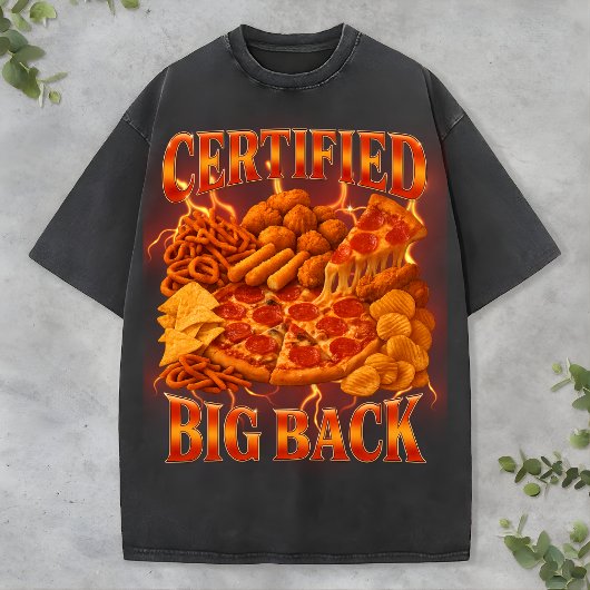 面白すぎるピザパーティーTシャツ - ブートレグラップスタイルのフードラバー Tシャツ