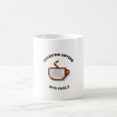面白プログラマー コーヒーマグ コーヒーマグカップ (中央)