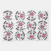 面白不気味いハロウィーンデコール幽霊 キッチンタオル (横)