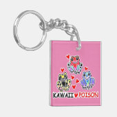 面白? ヤドクガエルちゃんキーホルダー キーホルダー (正面左)