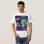 面積51宇宙 Tシャツ (正面フル)