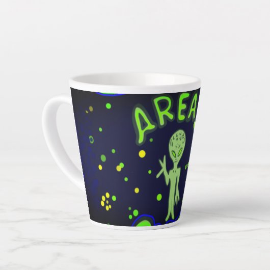 面積51 カフェラテマグ (左アングル)