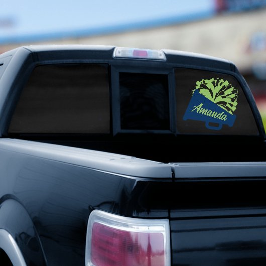 面離れチアリーティング背面ウィンドウの固定 ウィンドウサイン