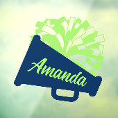 面離れチアリーティング背面ウィンドウの固定 ウィンドウサイン (シート3)