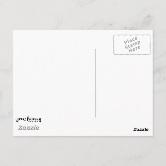 面頭パターン ポストカード (裏面)