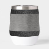 革と金属のプリント モノグラムの (背面)