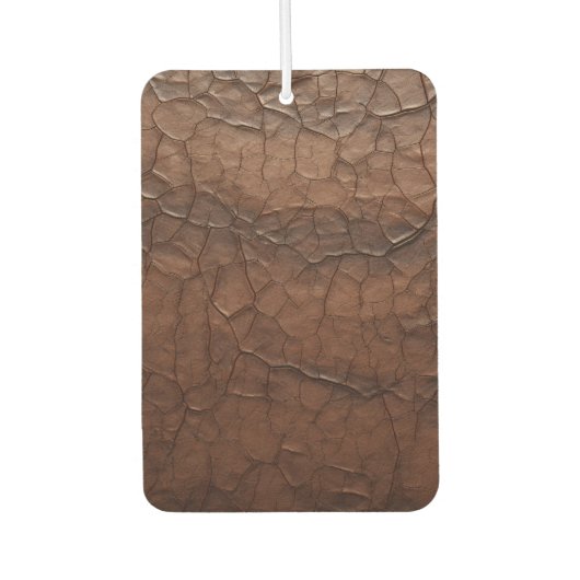 革のような見た目 カーエアーフレッシュナー (正面)