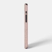 革のテクスチャー壁紙 iPhoneケース (左側面)