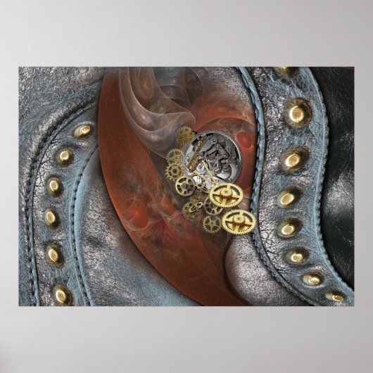 革の上の時間の車輪 ポスター (正面)