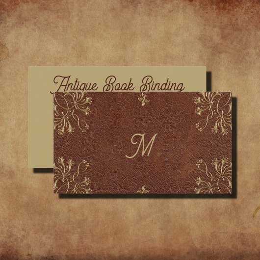 革の外観のゴールデンハニーキース 名刺