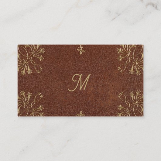 革の外観のゴールデンハニーキース 名刺 (正面)