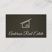 革の背景 |不動産仲介業者 |ホームアイコン 名刺 (正面)