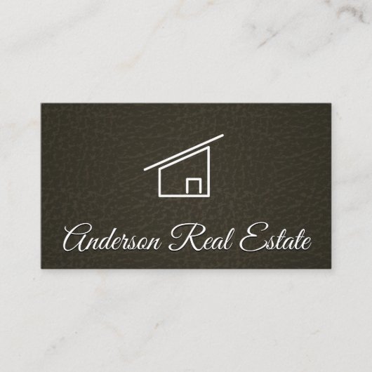 革の背景 |不動産仲介業者 |ホームアイコン 名刺 (正面)