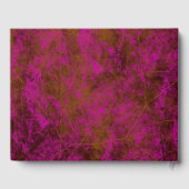 革はピンクに見フェイクえる | 出席簿 ゲストブック (裏面)