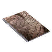 革エレガントの文様が閉じる ノートブック (右側)