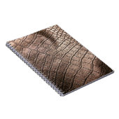 革エレガントの文様が閉じる ノートブック (右側)