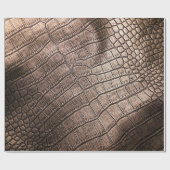 革エレガントの文様が閉じる  ラッピングペーパー (フラット)