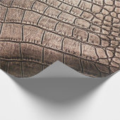 革エレガントの文様が閉じる  ラッピングペーパー (角)