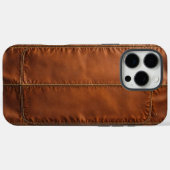 革エレガント製シールド Case-Mate iPhoneケース (裏面 (横))