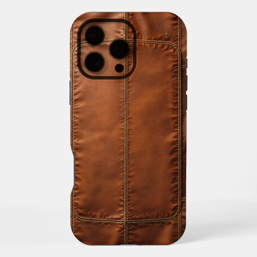 革エレガント製シールド iPhoneケース (裏面)