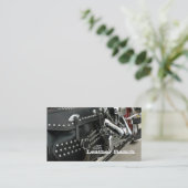 革オートバイの名刺 名刺 (スタンド正面)