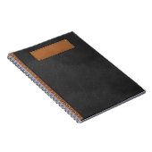 革カバー ノートブック (右側)