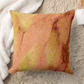 革スタイルに擦り切れたシ絵を描ワ、サーモン クッション (ブランケット)