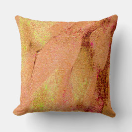 革スタイルに擦り切れたシ絵を描ワ、サーモン クッション