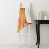 革スタイルに擦り切れたシ絵を描ワ、サーモン シェルパブランケット (インサイチュ)