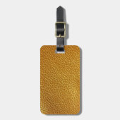 革デザインのアクリルの荷物のラベル ラゲッジタグ (正面縦)