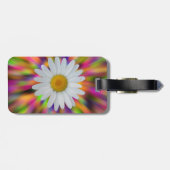 革バンドが付いているデイジーの荷物のラベル ラゲッジタグ (裏面横)