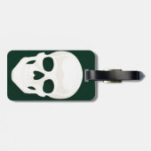 革バンドが付いている荷物のラベルは際立っています ラゲッジタグ (裏面横)