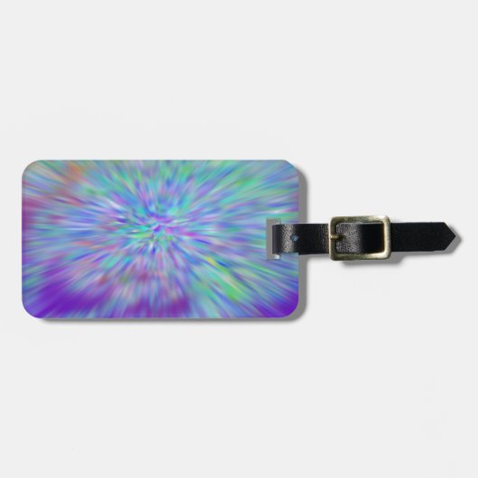 革バンドが付いている荷物のラベル ラゲッジタグ (正面横)