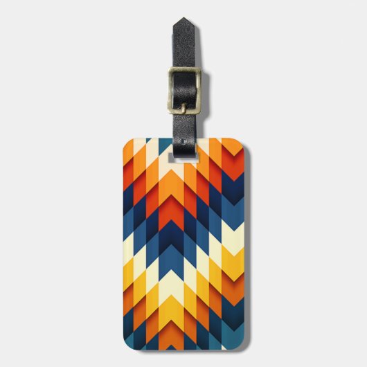 革バンドが付いている荷物のラベル ラゲッジタグ (正面縦)