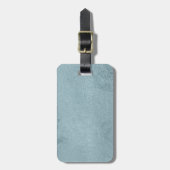 革バンドが付いている荷物のラベル ラゲッジタグ (正面縦)