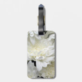 革バンドが付いている荷物のラベル ラゲッジタグ (裏面縦)